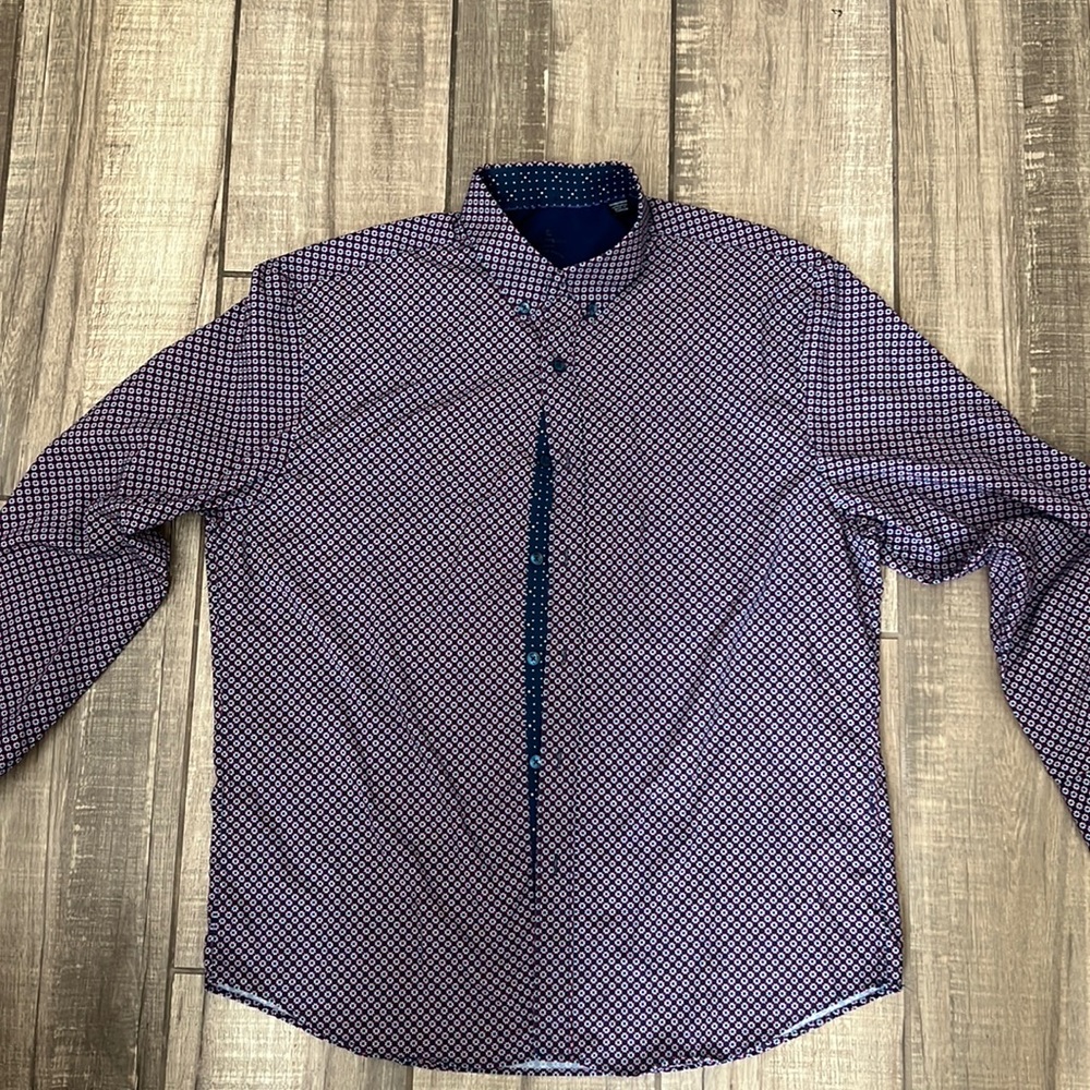 Construct - dressy shirt -size large